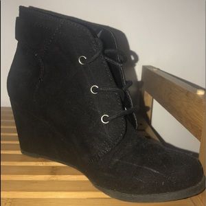 Black Bootie Pumps